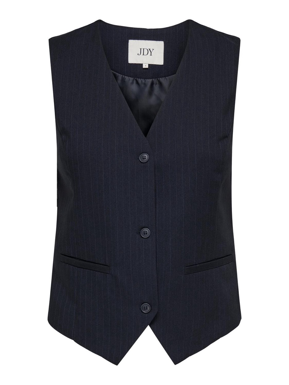 Afbeelding van Jacqueline de Yong Jdyulrikke waistcoat pnt navy