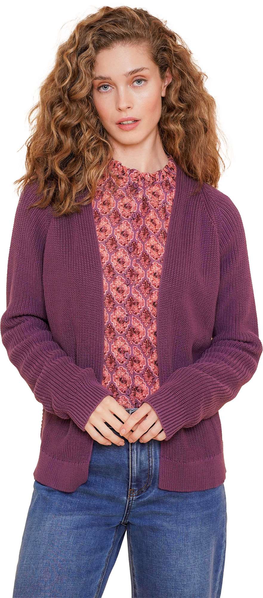 Geisha Vest mauve