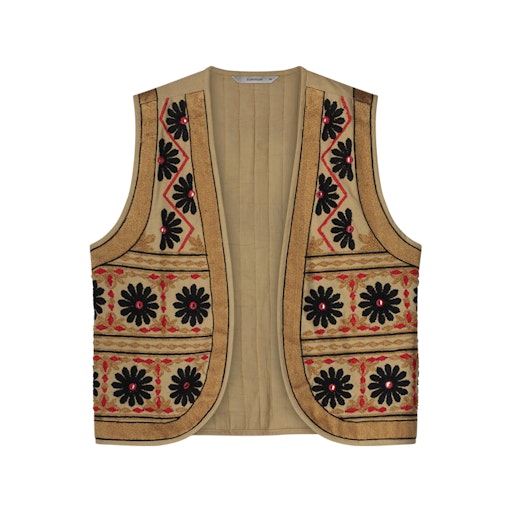 Afbeelding van Summum 9s127-12121 gilet embroidered gilet