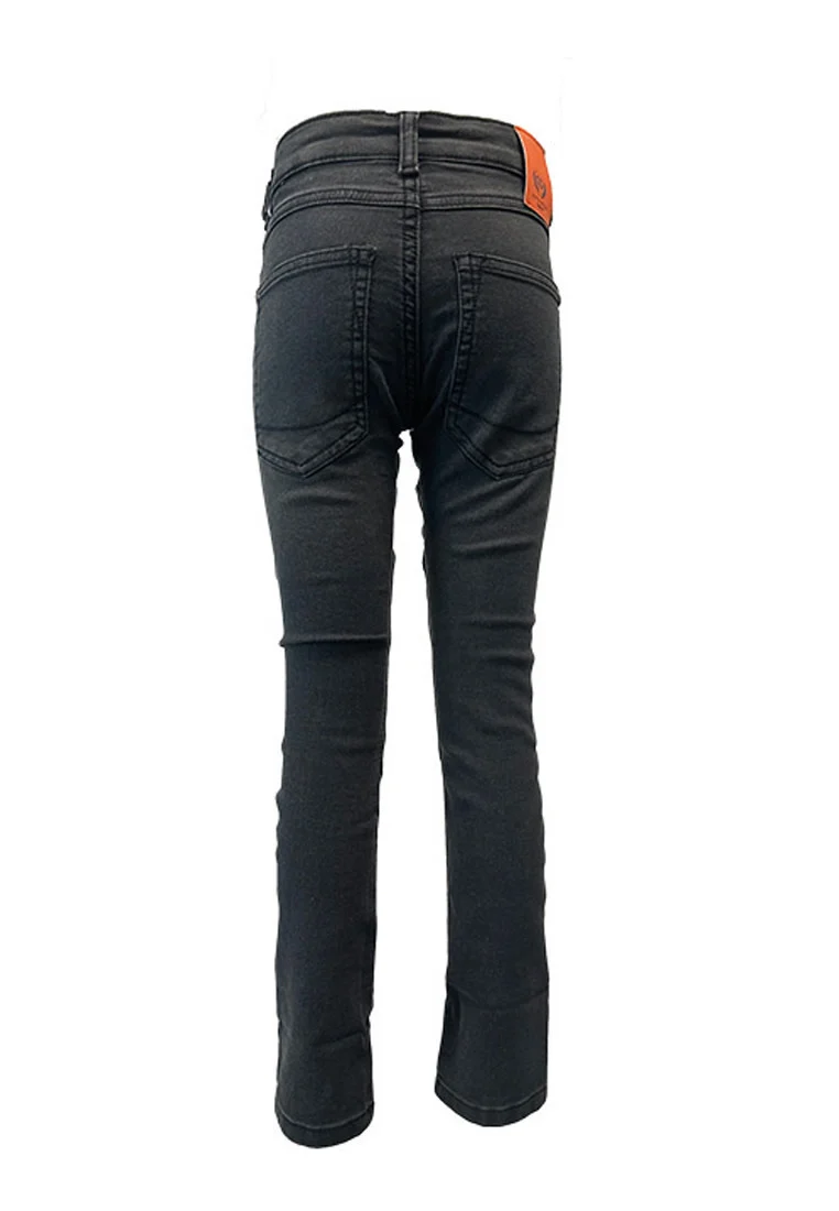 Dutch Dream Denim Jongens jeans nyeusi hyper stretch slim fit grey