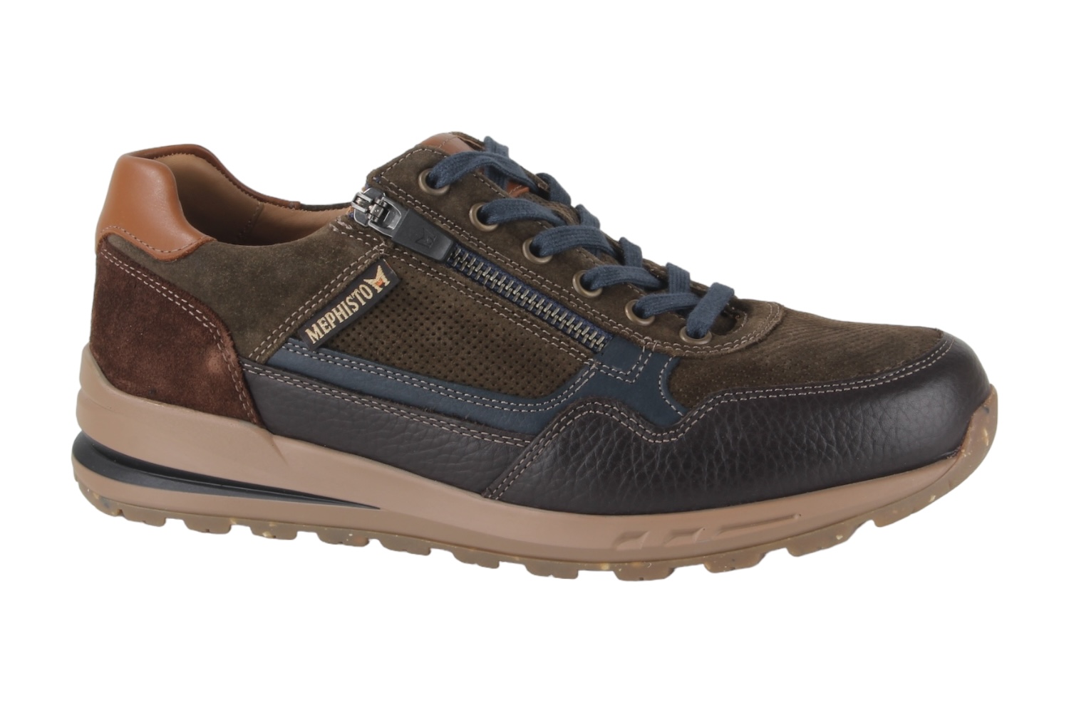 Mephisto Bradley or.1351/v.3619/1545/3678n/6135 dark brown heren sneakers 40 (6,5)