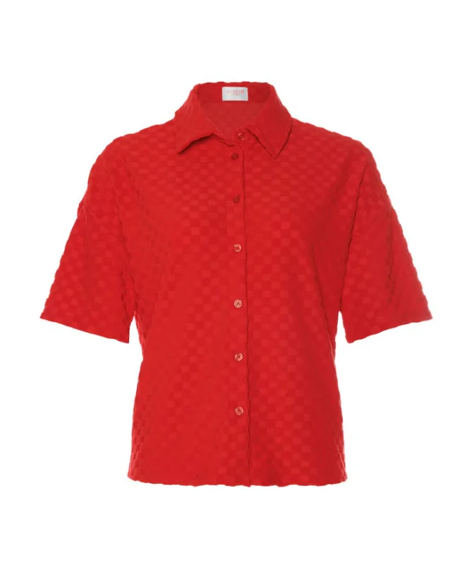 The Lola Club Indy blouse red -