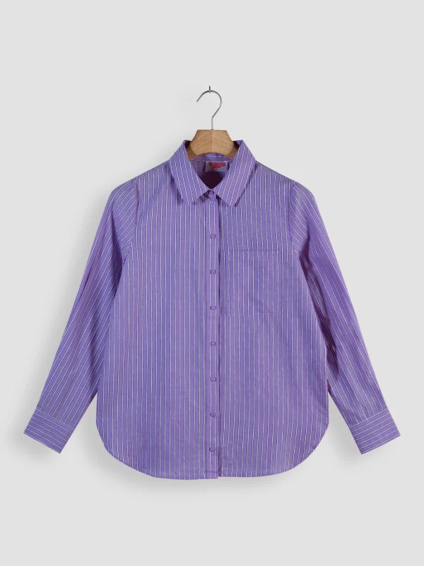 The Lola Club Poppy blouse purple -