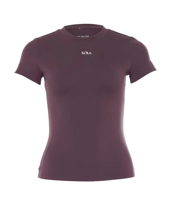 The Lola Club Maeve top aubergine -