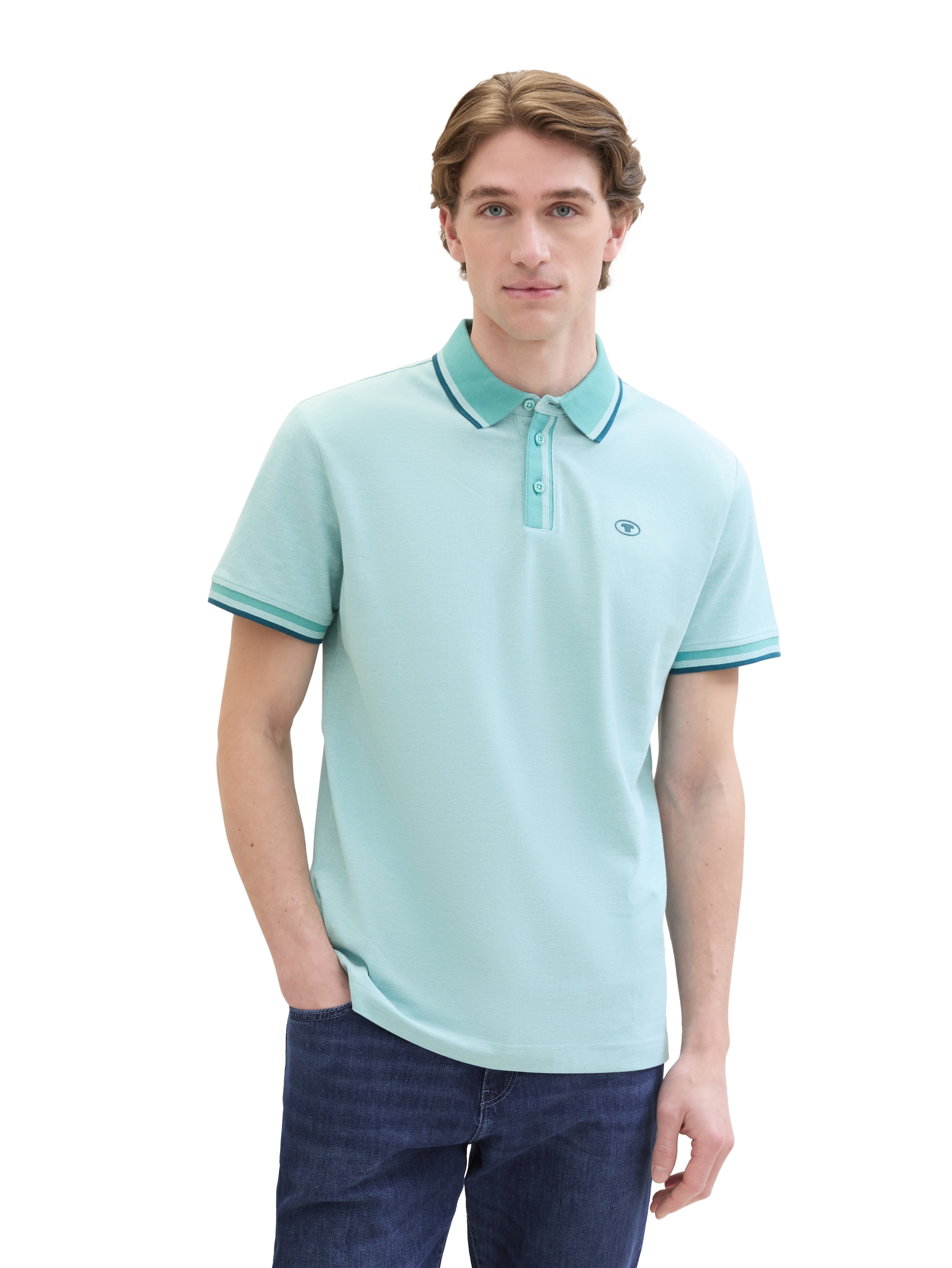 Tom Tailor Polo with detailed colla