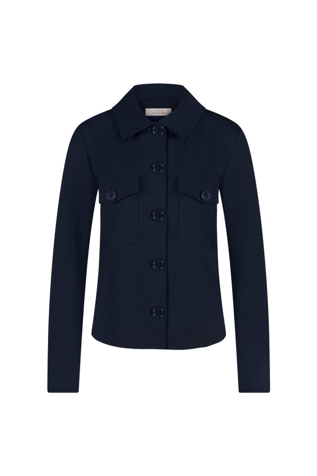 Afbeelding van Studio Anneloes Claire bonded jacket navy