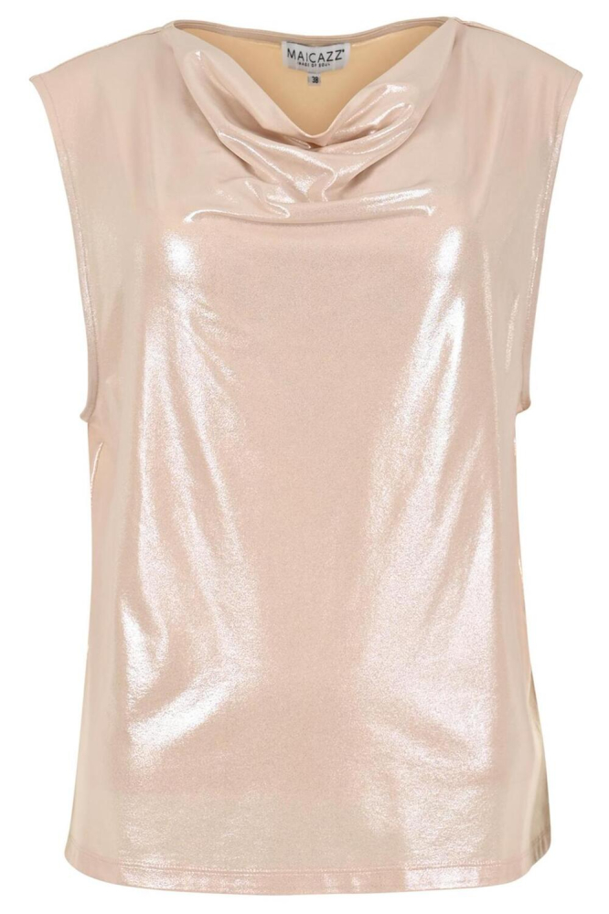 Maicazz Top kienne gold metallic