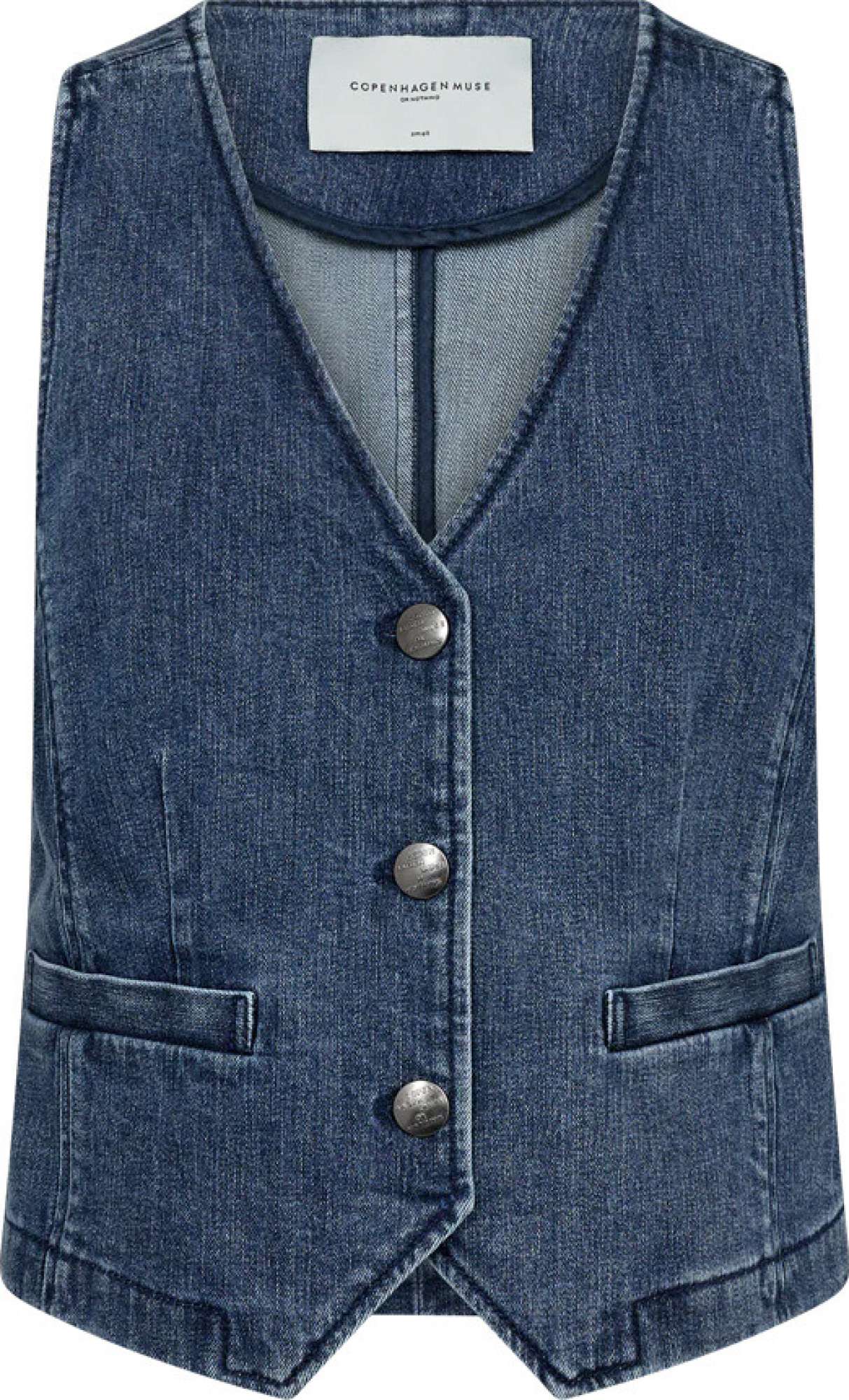 Afbeelding van Copenhagen Muse Cmjean waistcoat denim blue