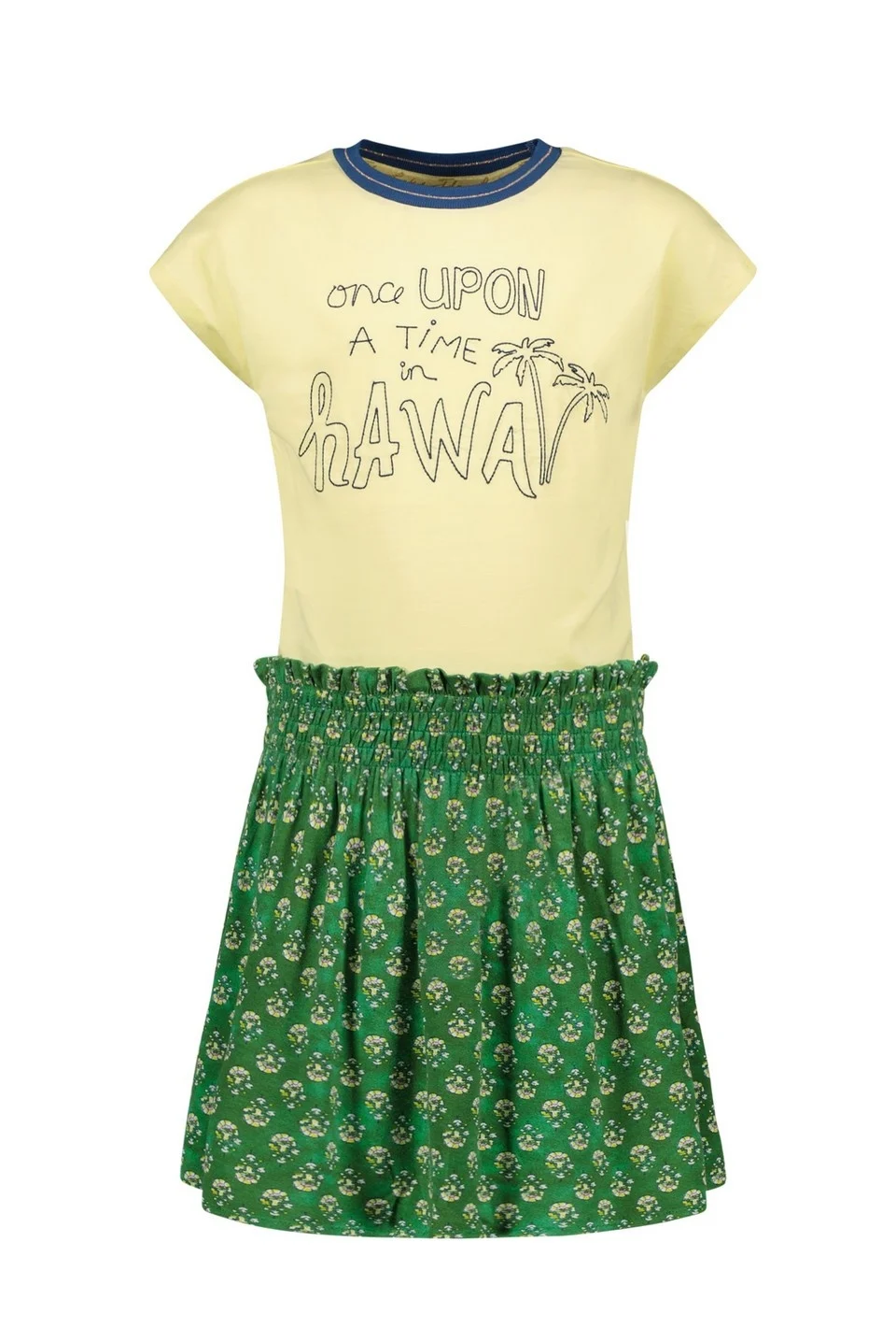 Like Flo Meisjes jurk bloemen
