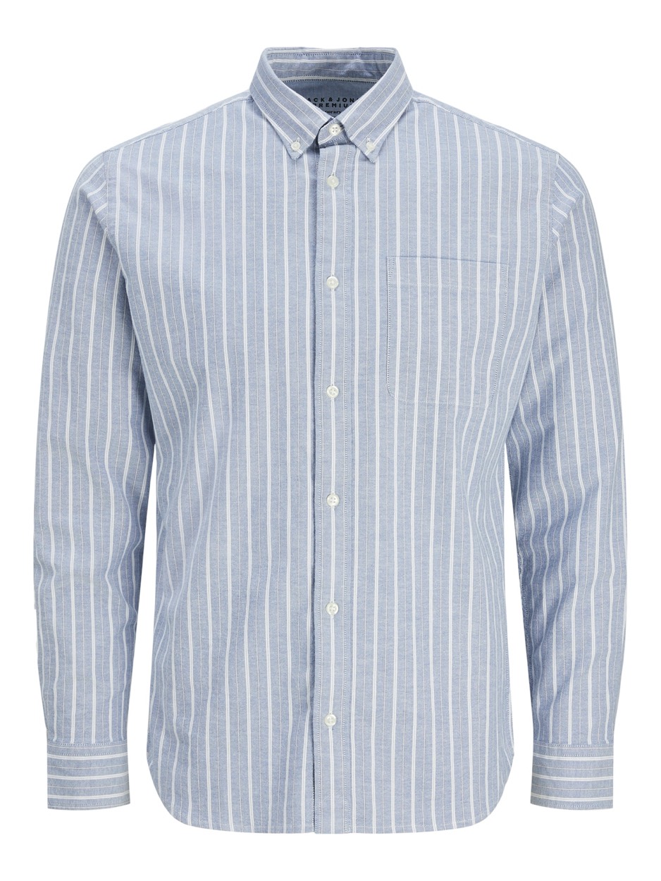 Jack & Jones Jprbrook oxford shirt ls noos dessin