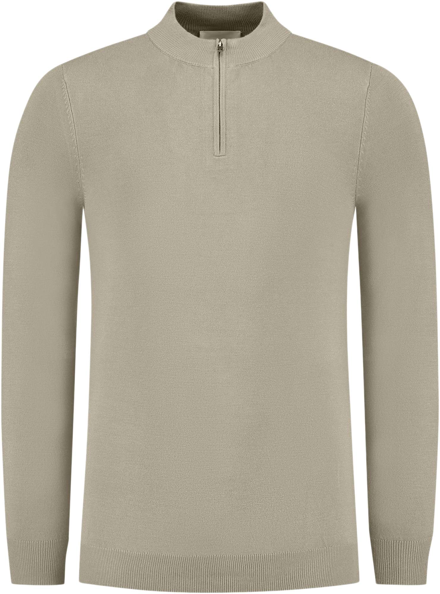 Pure Path Essential knitwear halfzip sweater