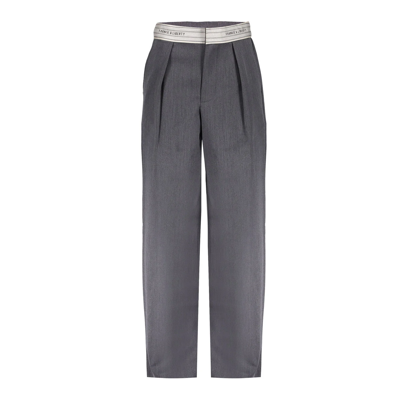 Frankie & Liberty Meisjes broek pixie 04.4 dark warm grey