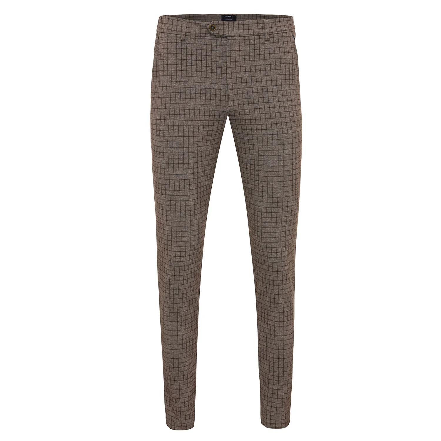 Tresanti Demetrio | bruine broek met ruit |