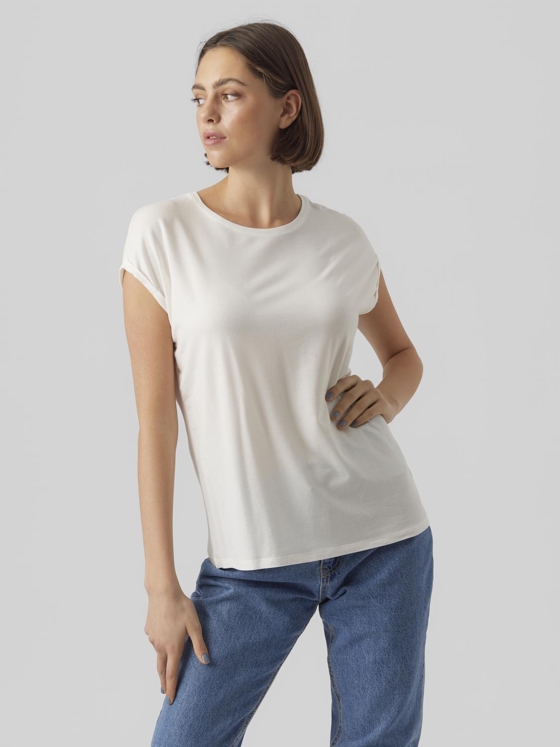 Vero Moda Vmava plain ss top gajrs noos