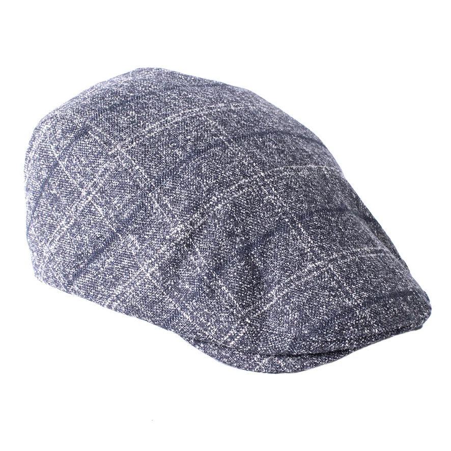 Tresanti Dolan | flatcap met gemêleerd ruitmotief |