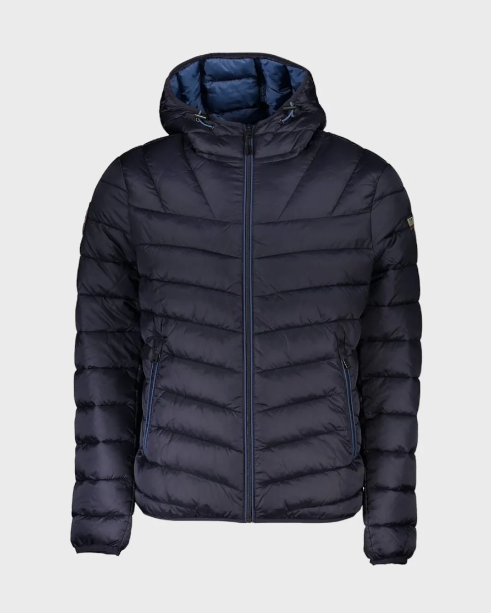 Napapijri Chic blauw jas met capuchon