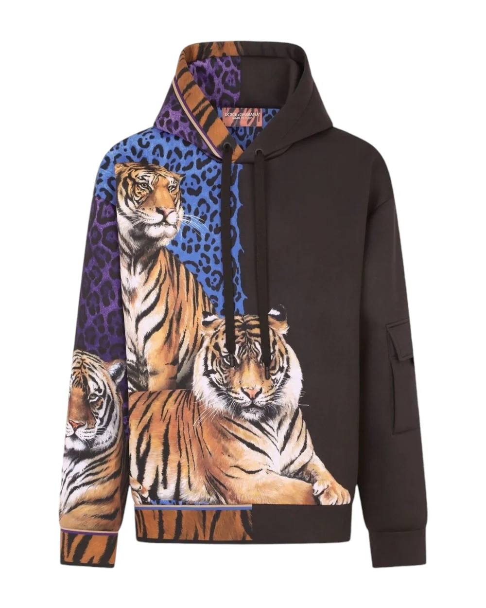 Dolce and Gabbana Tijger print hoodie