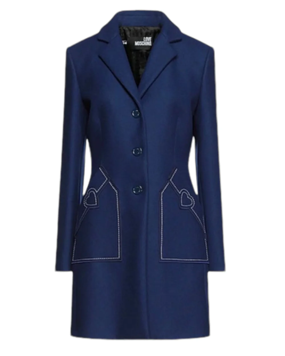 Love Moschino Blauw trenchcoat