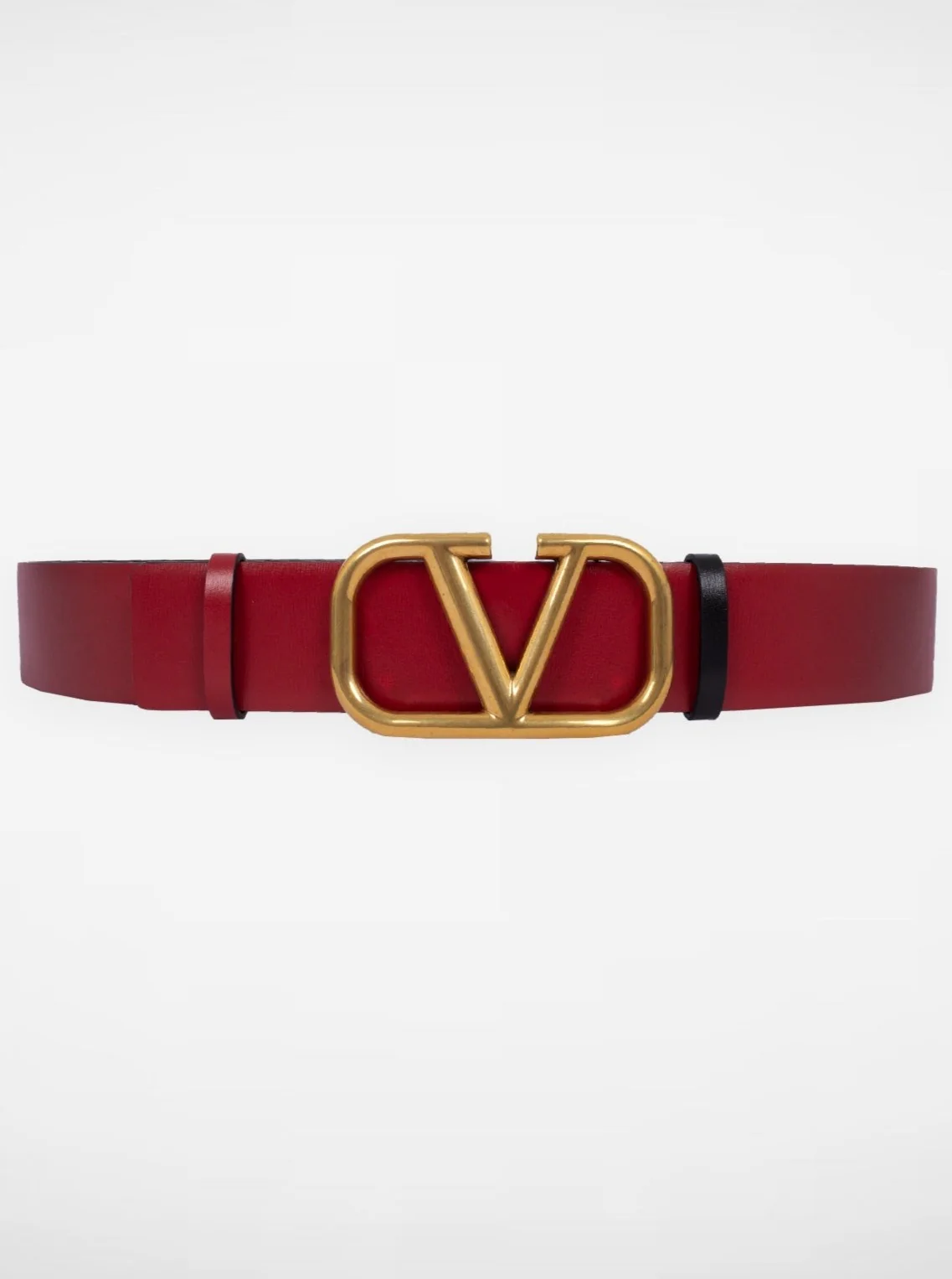 Valentino Cintura reversible riem /rood