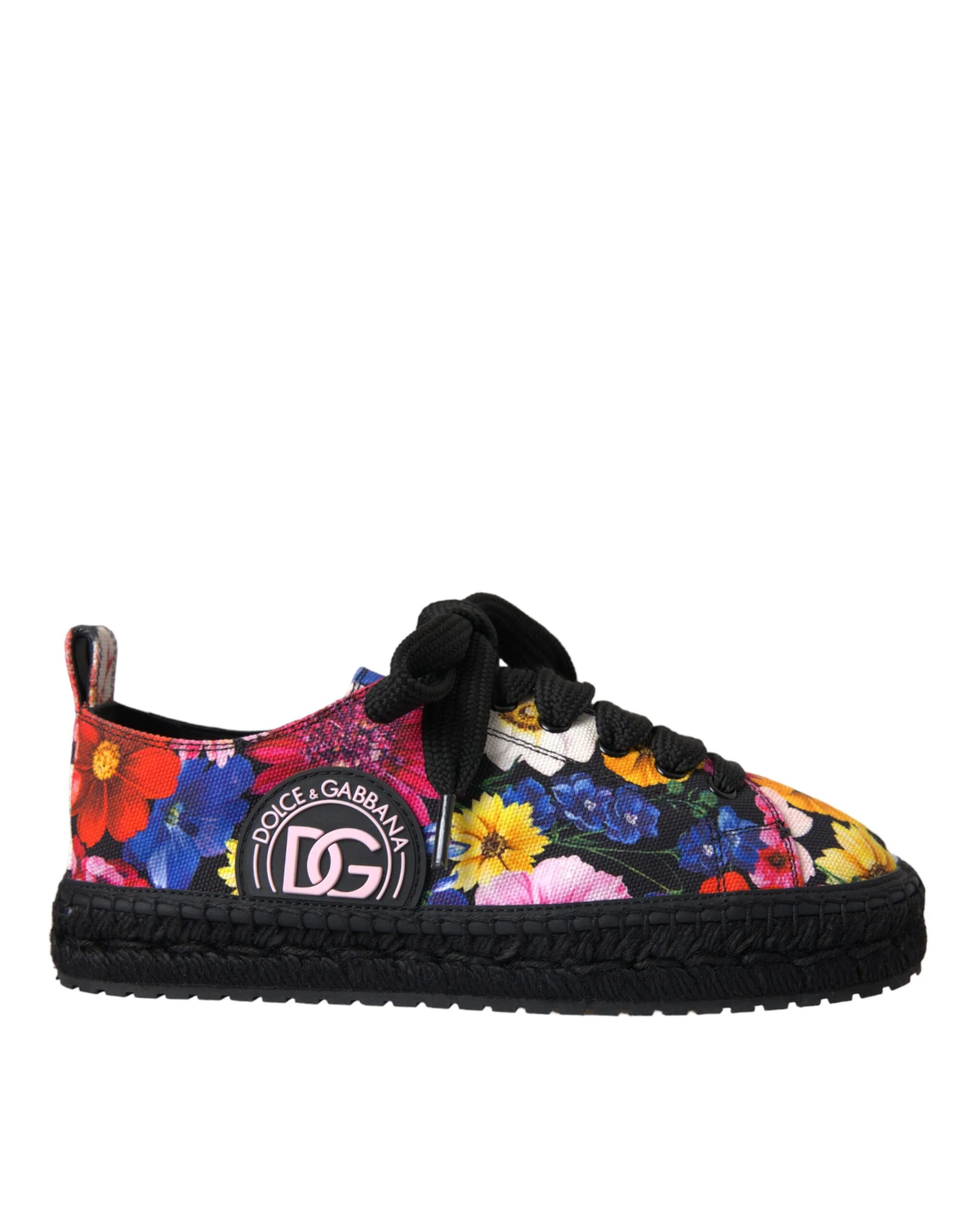 Dolce and Gabbana Bloemenprint dames sneakers