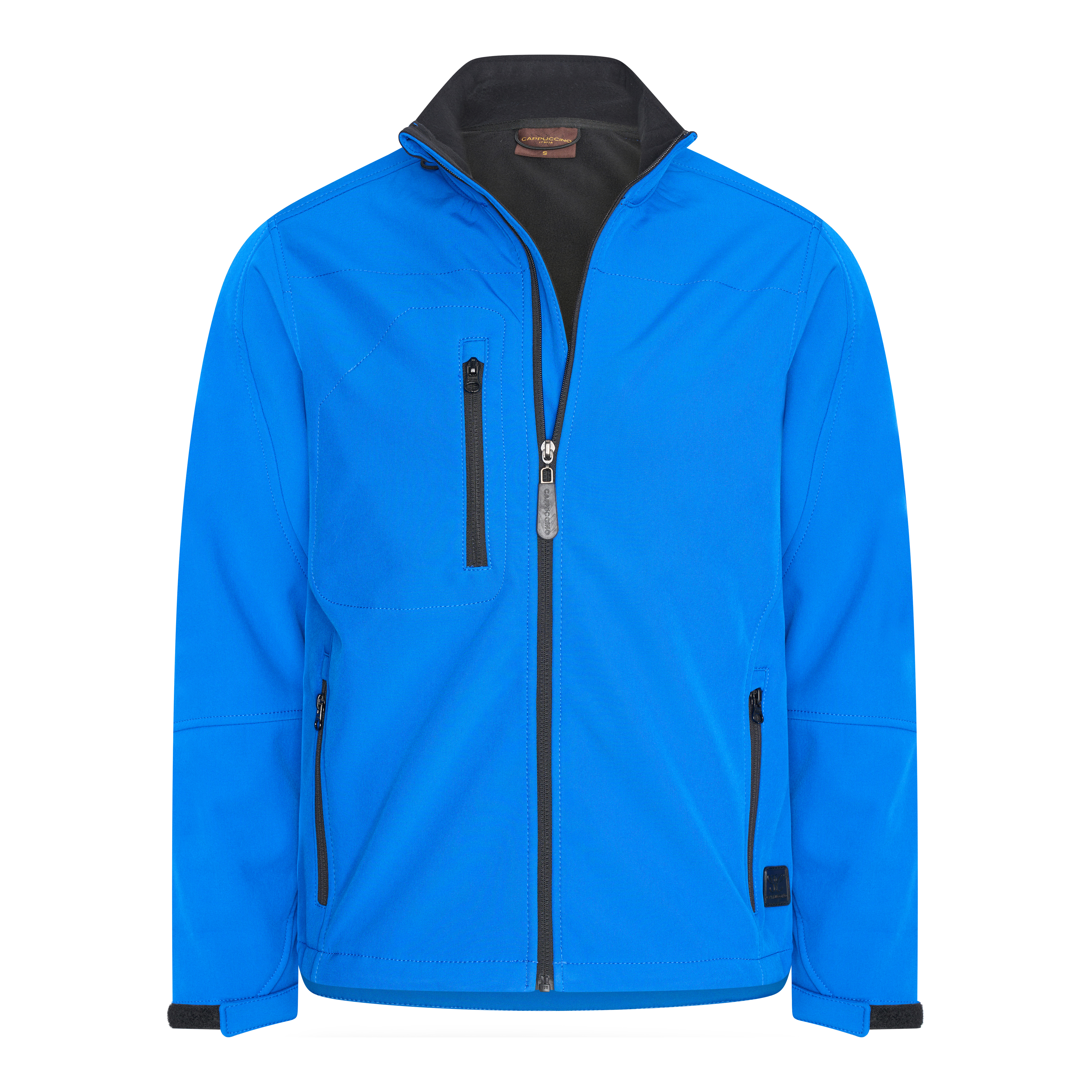 Cappuccino Italia Softshell zip jacket royal
