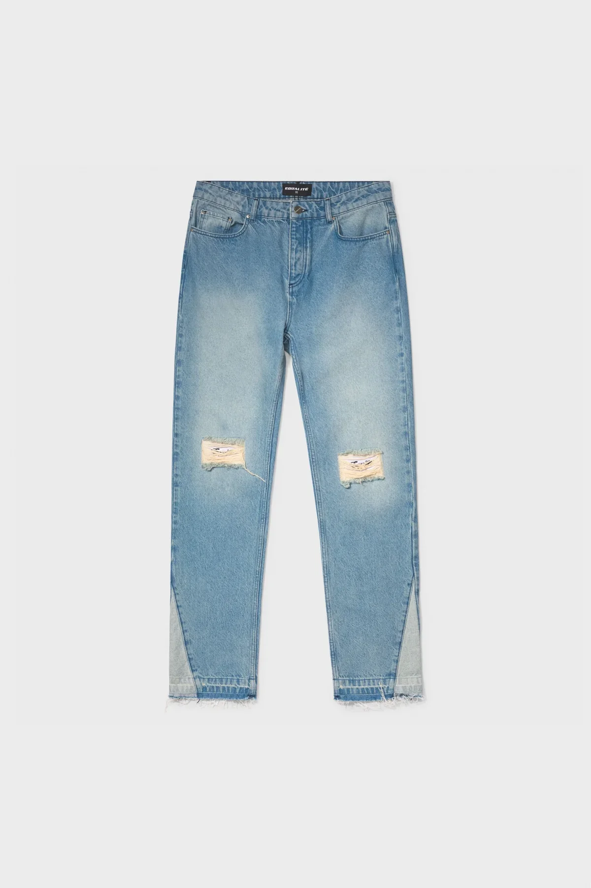 Equalite Flared straight fit jeans denim