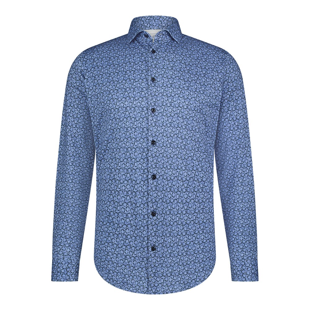 Blue Industry All-over print shirt