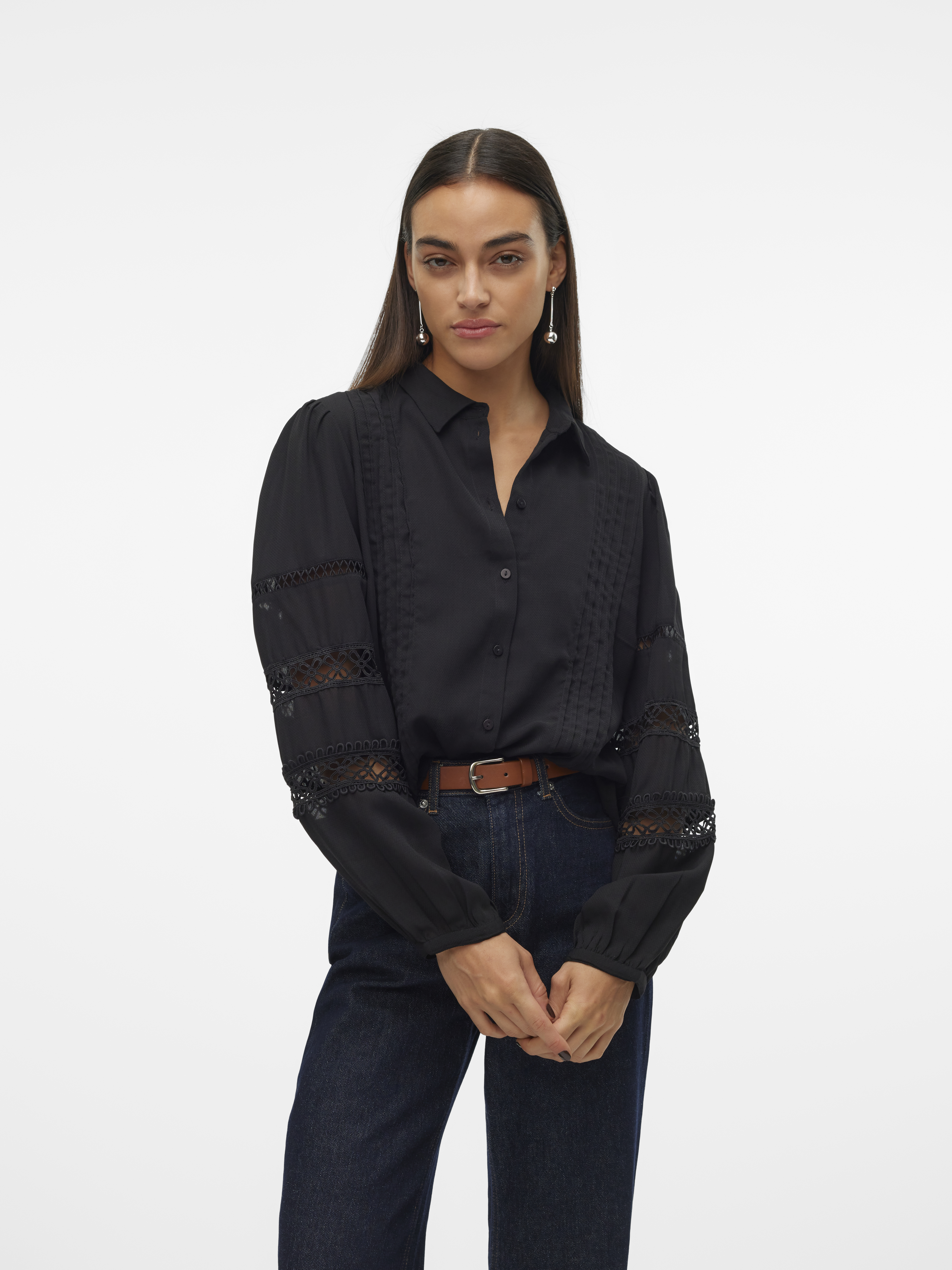 Vero Moda Vmrusla l/s shirt wvn btq