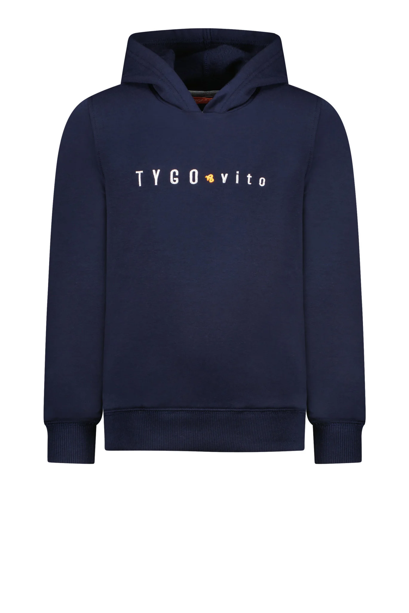 Tygo & Vito Jongens hoodie met geborduurd logo noos