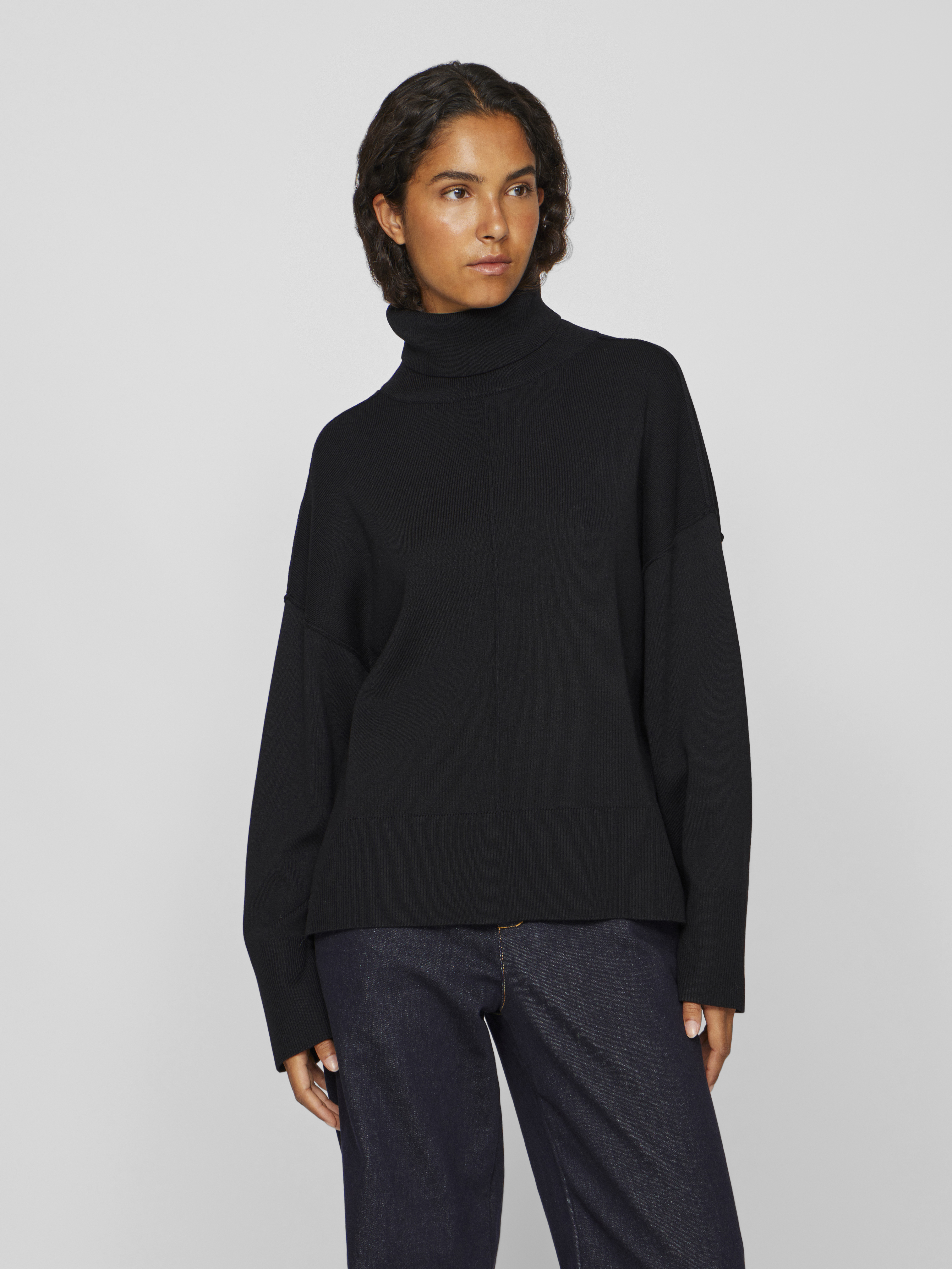 Vila Viostria rollneck l/s knit top-noos