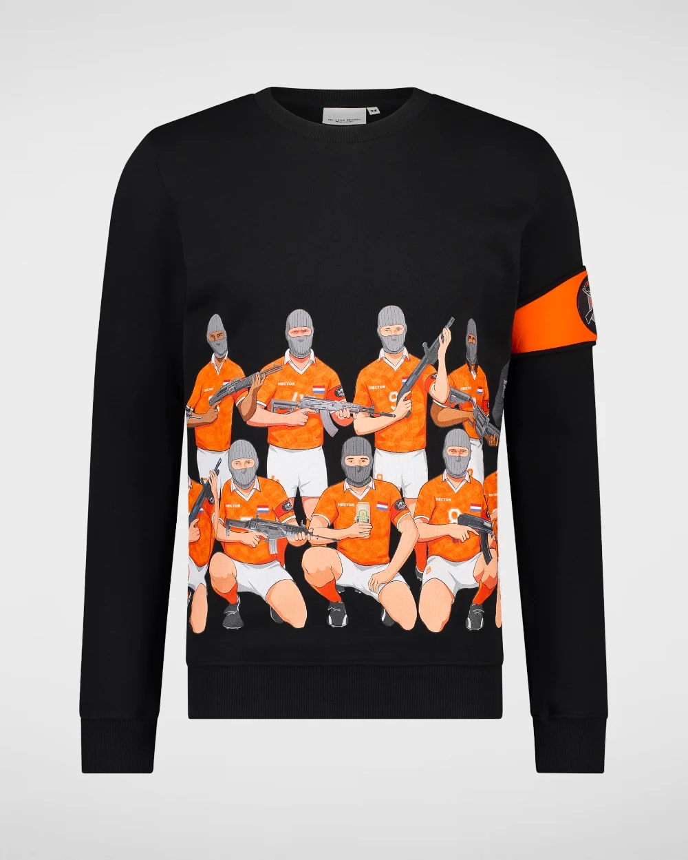 Hector Balle Mercenaries nederland sweater