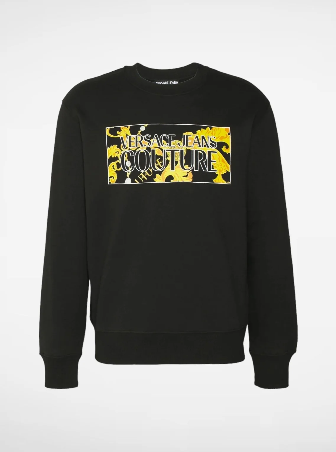 Versace Jeans Couture square pearls sweater