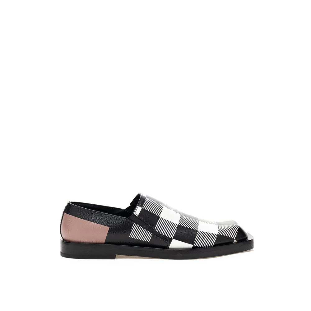 Burberry Wit leren loafers