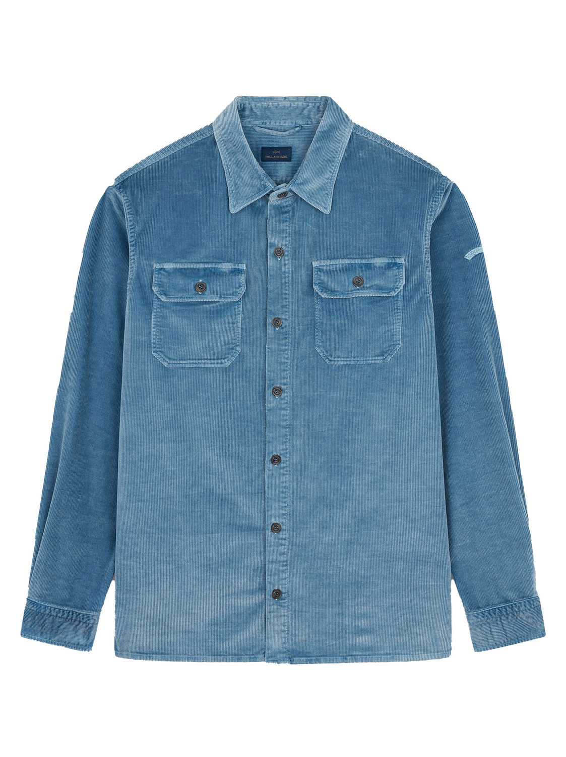 Paul & Shark Fluwelen overshirt