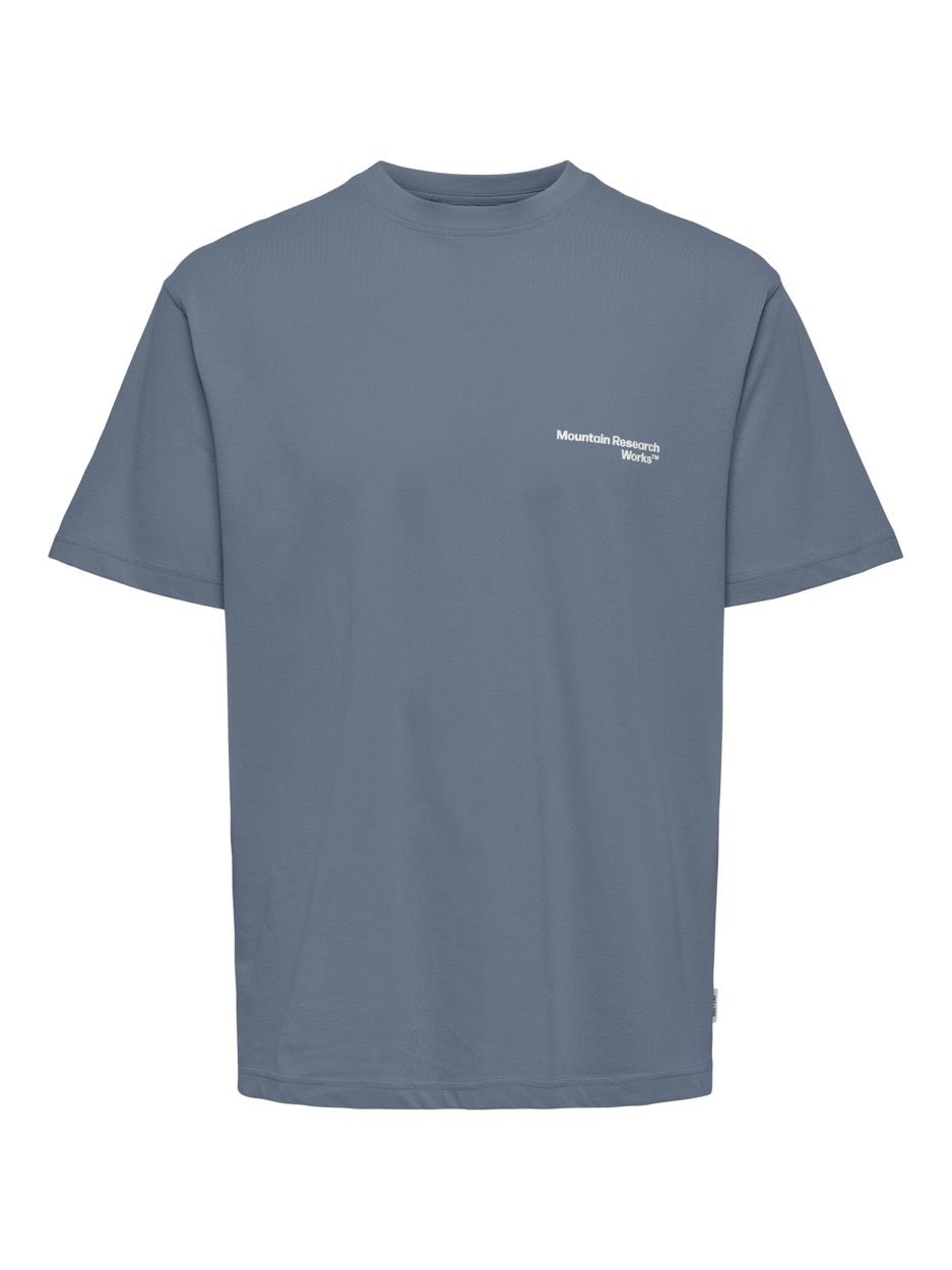 Only & Sons Onsbrennan rlx ss tee steel