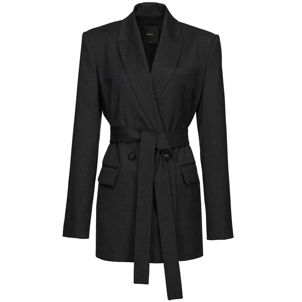 Pinko Zwart polyester blazer