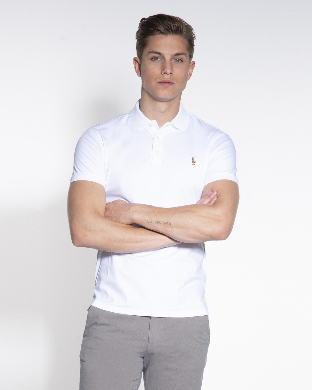 Polo Ralph Lauren Slim fit soft touch polo met korte mouwen