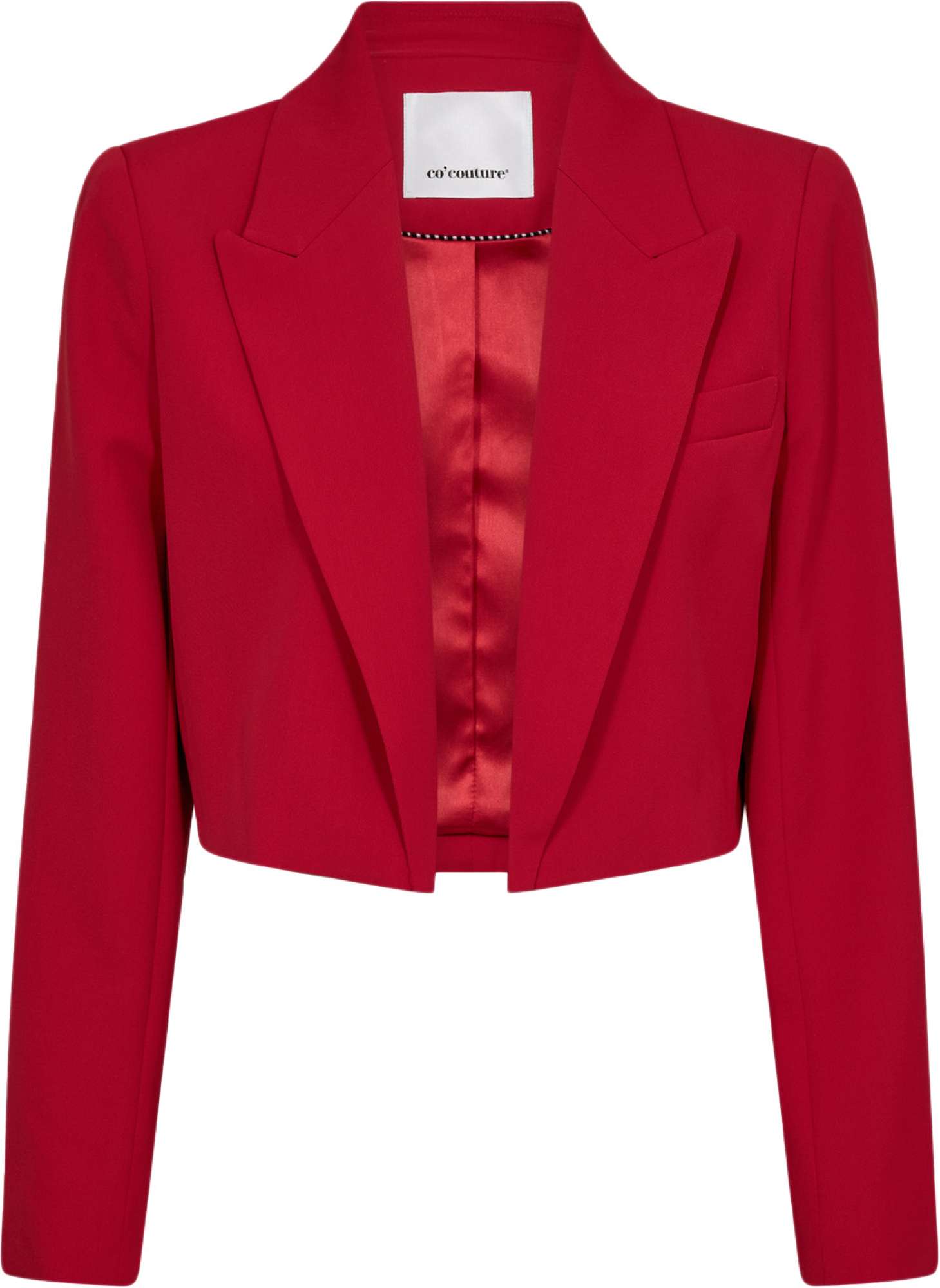 Afbeelding van Co'Couture Cadeaucc crop blazer flame