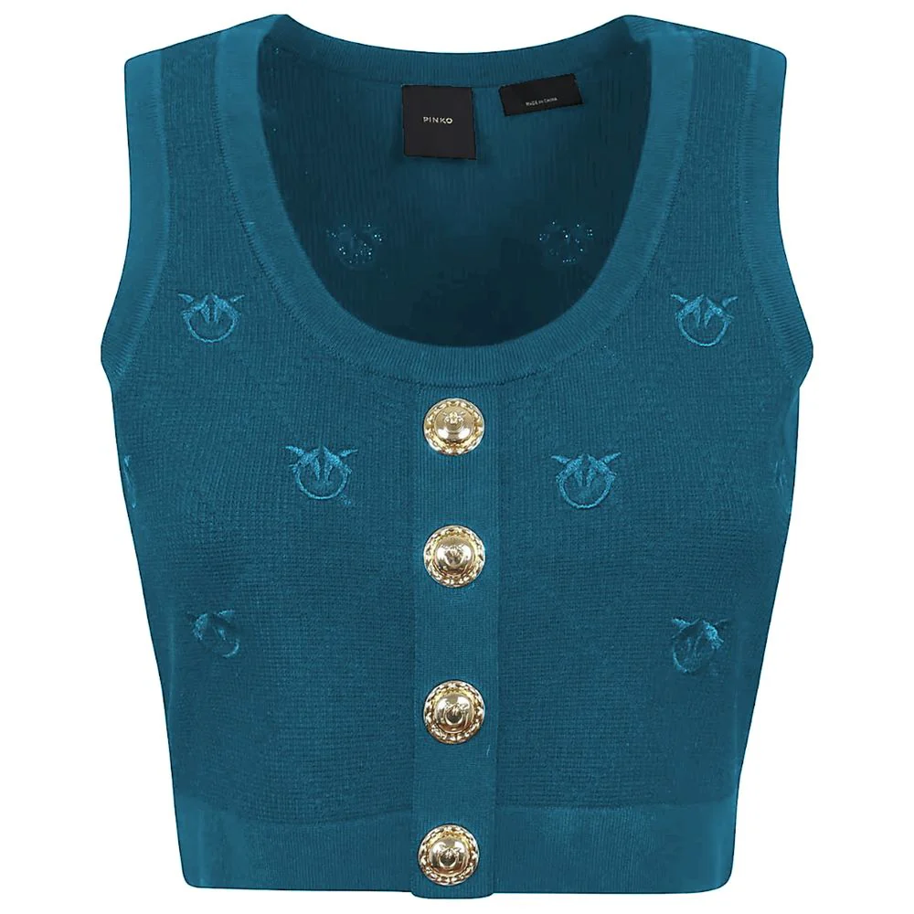 Pinko Blauw top