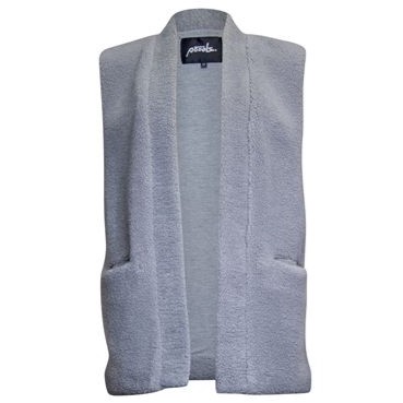 Afbeelding van Poools Gilet teddy 433222-grey