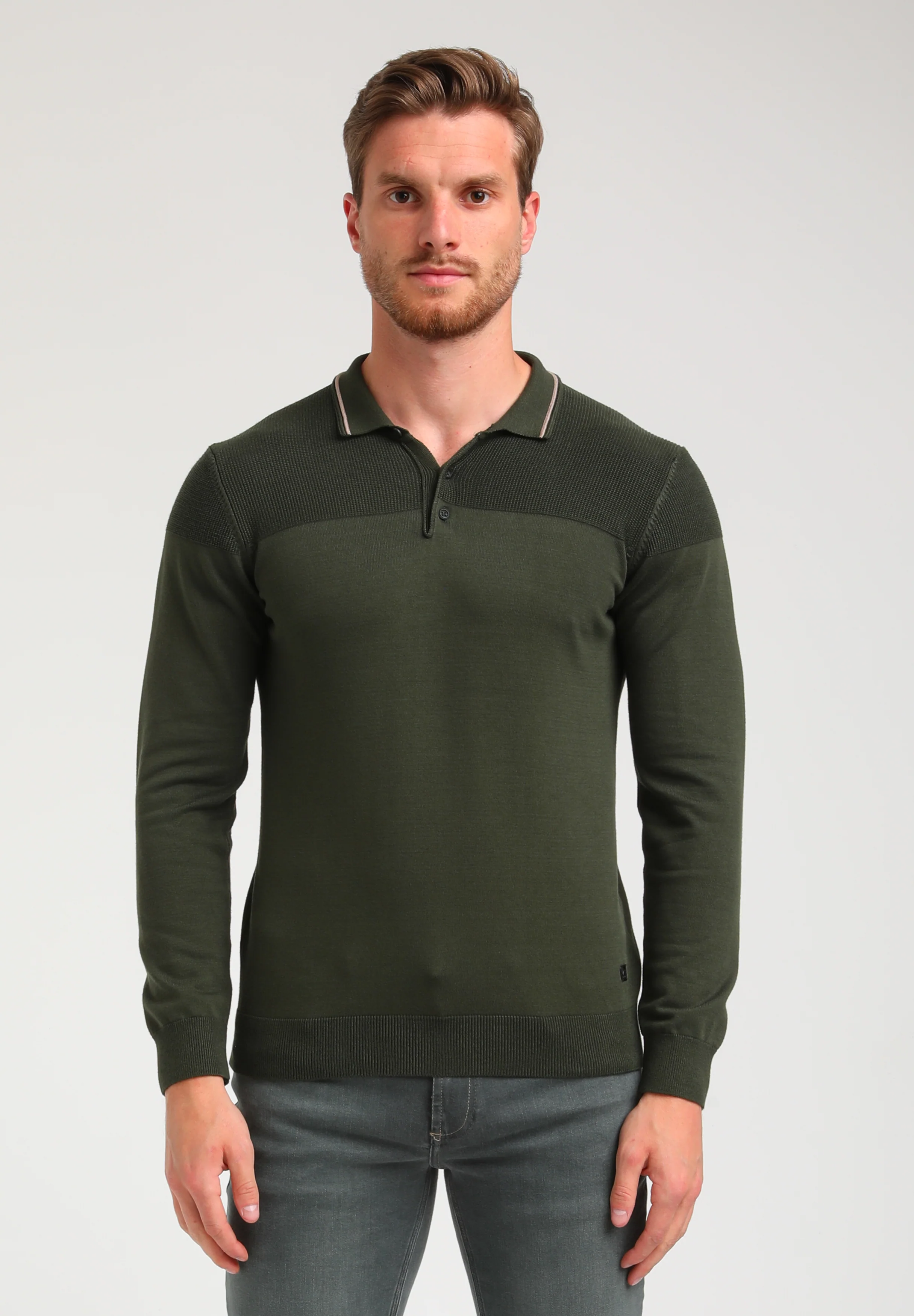 Gabbiano Heren polo 614770 502 army