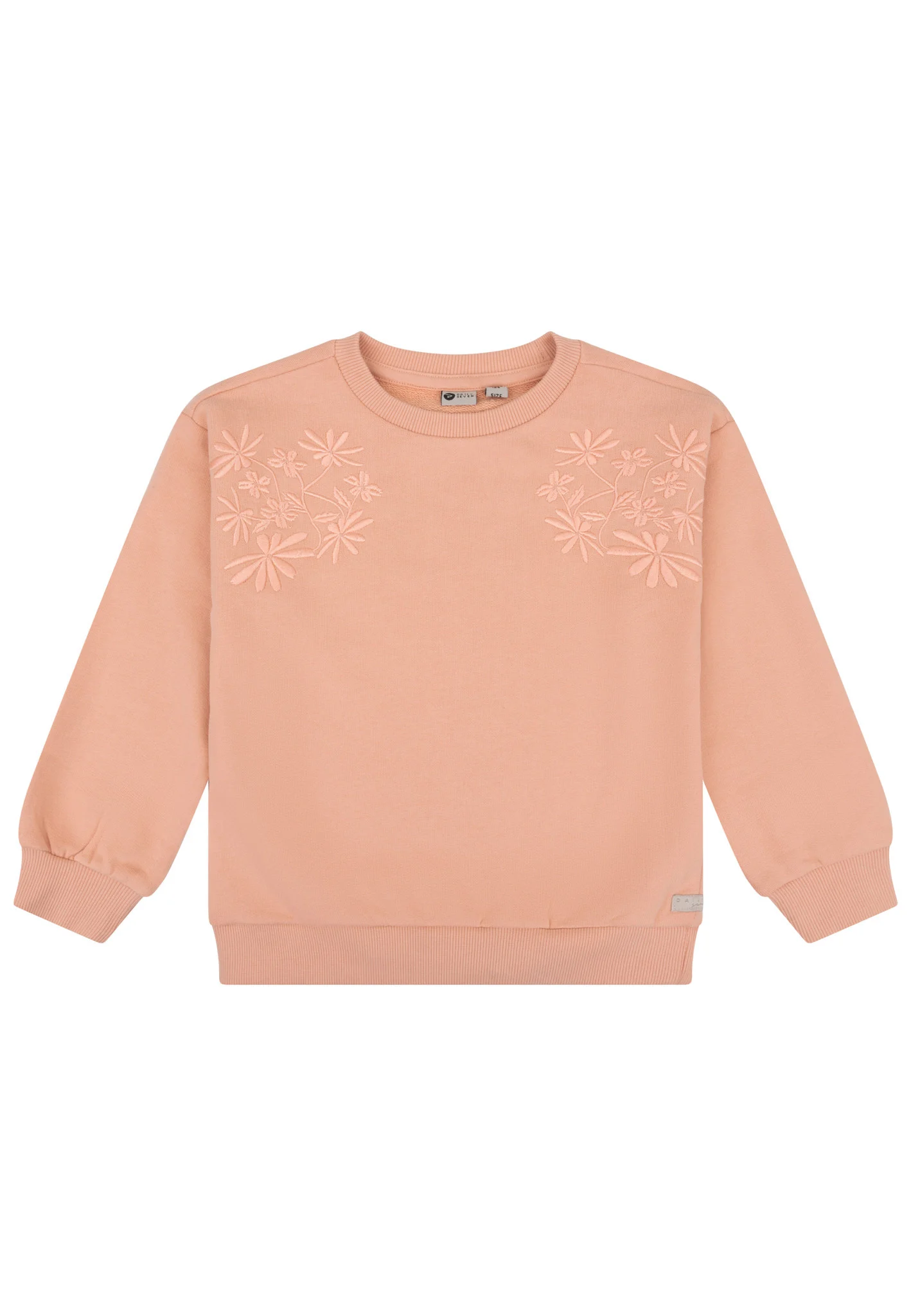 Daily 7 Meisjes sweater flower peach