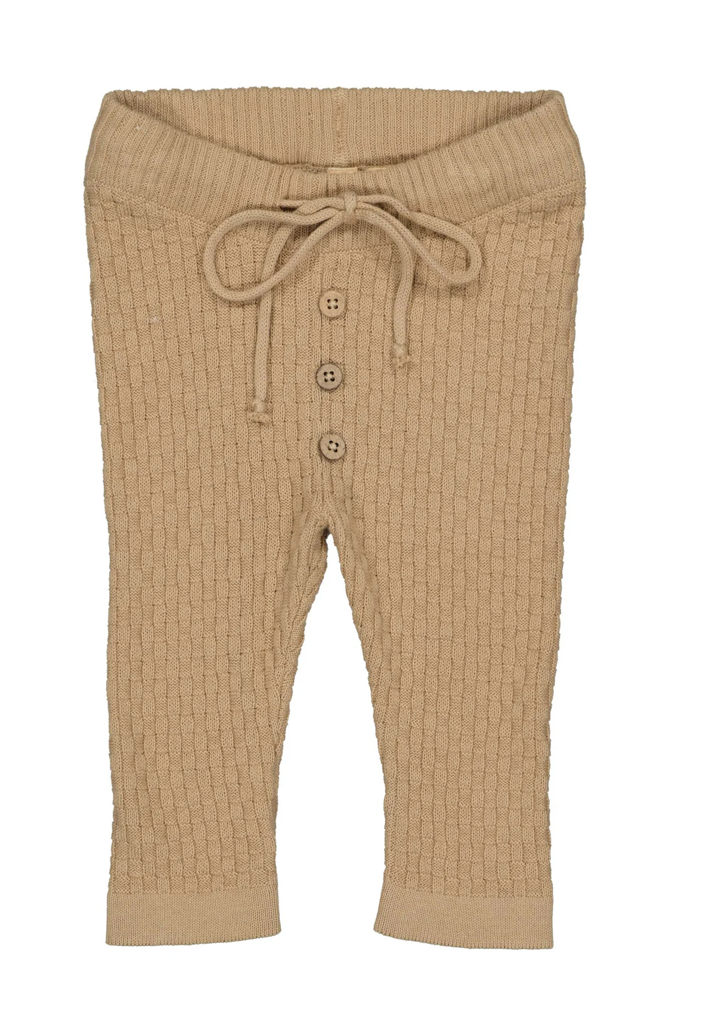 Afbeelding van Levv Newborn baby jongens broek zowi brown tan