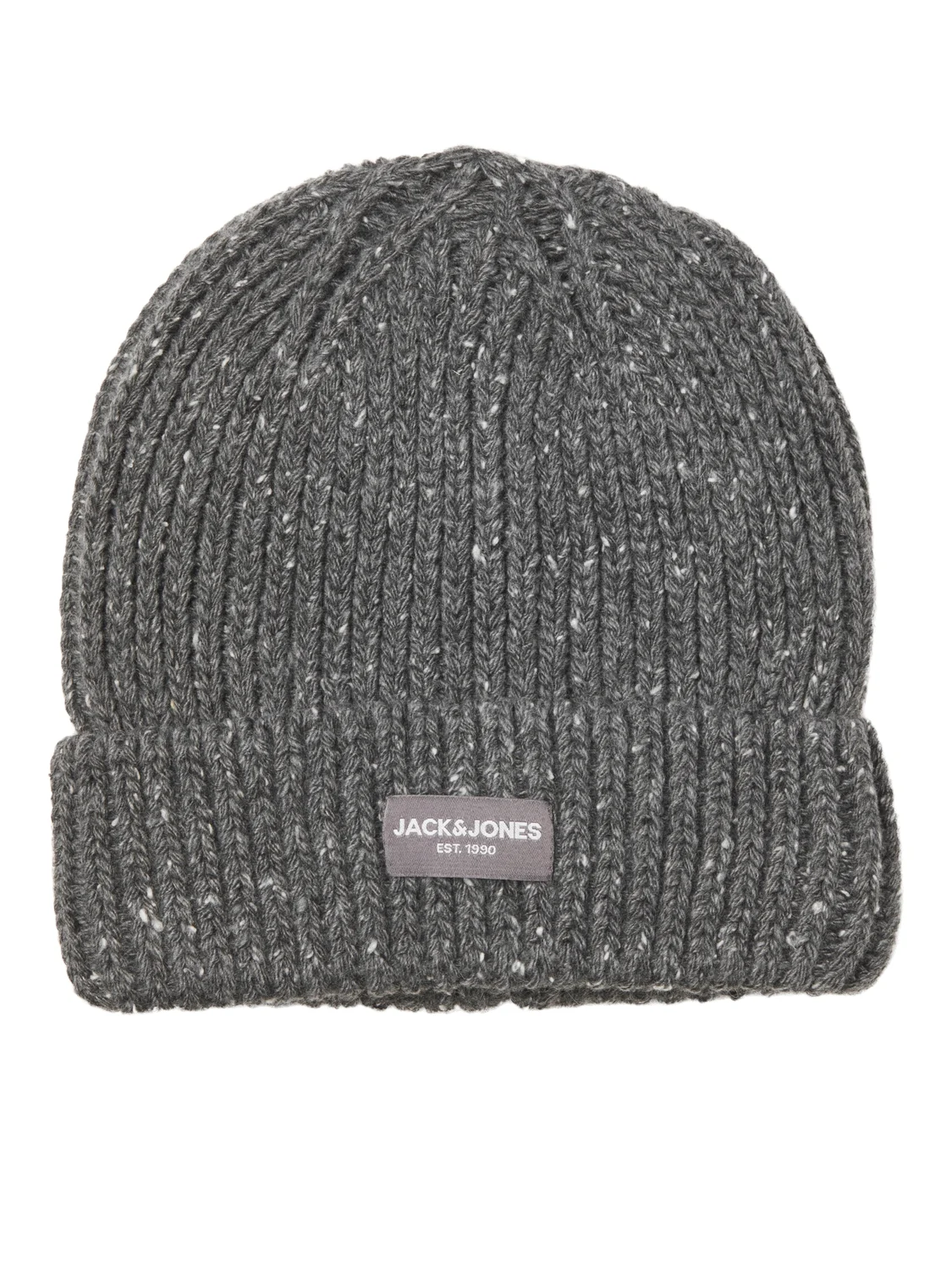 Jack & Jones Heren muts jaccliff beanie grey melange