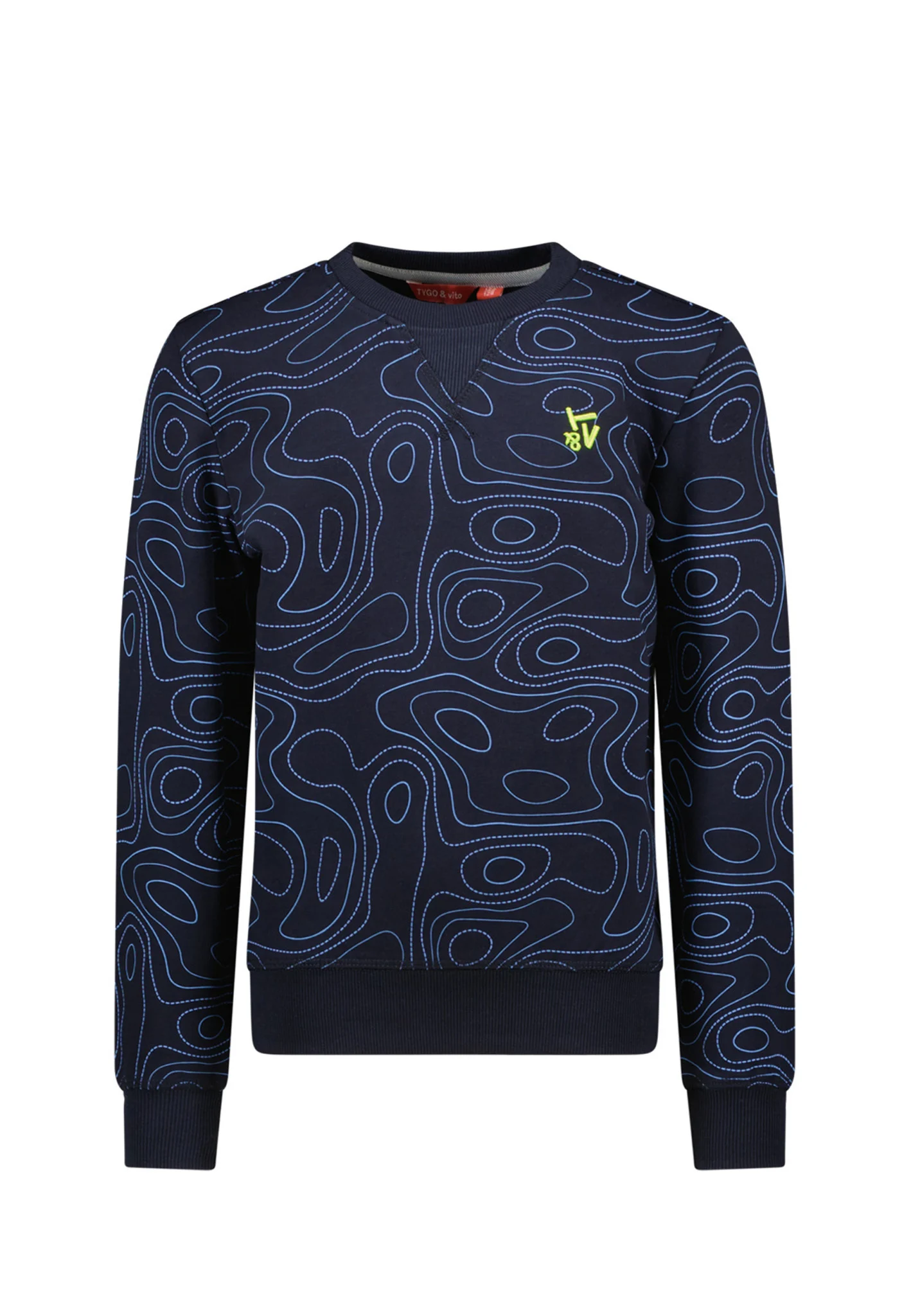 Tygo & Vito Jongens sweater senna navy