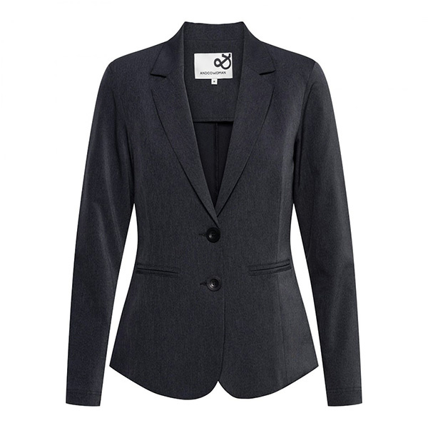 Afbeelding van &Co Woman &co women blazer phileine travel antracite