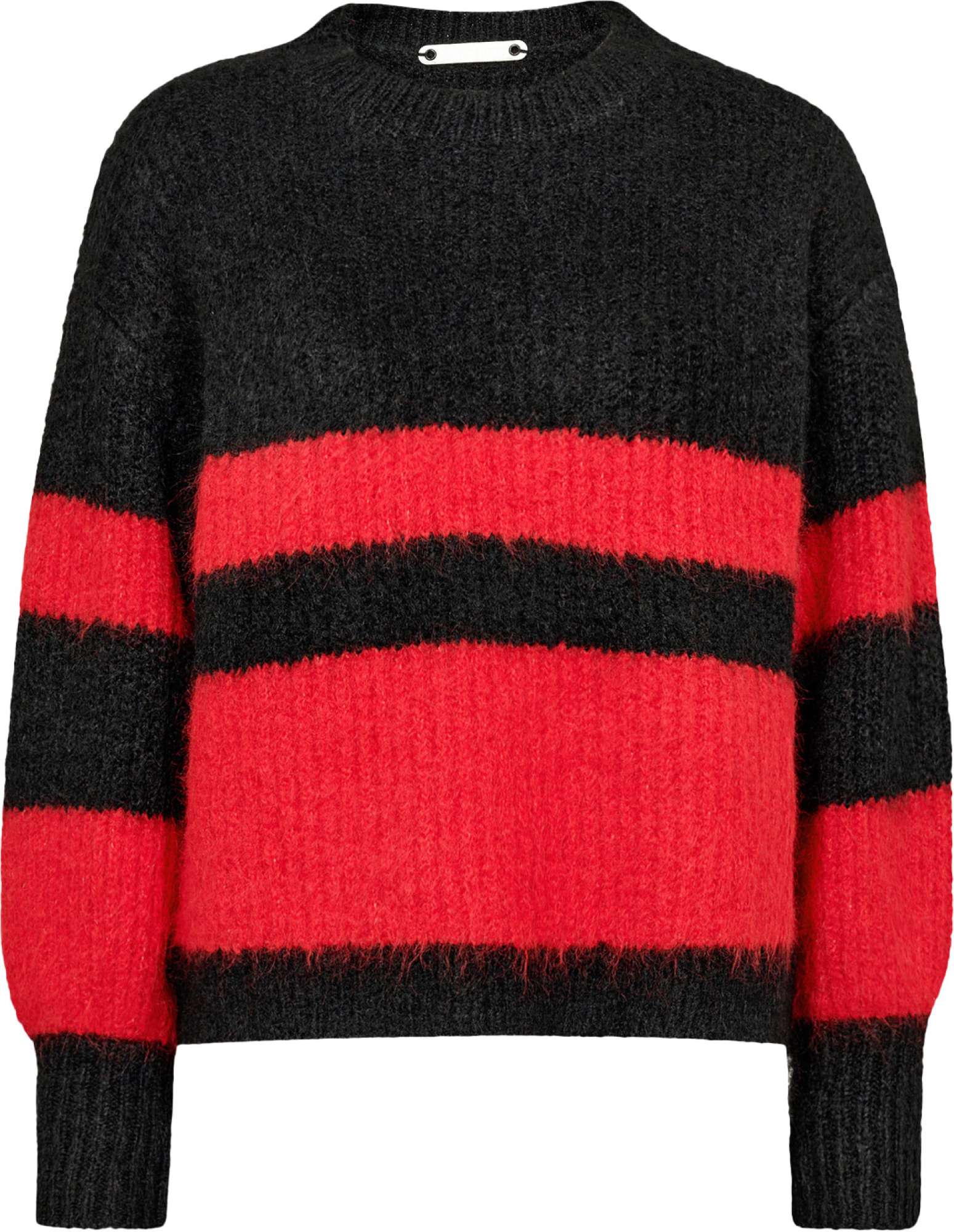 Co'Couture Coraliecc block rib knit black