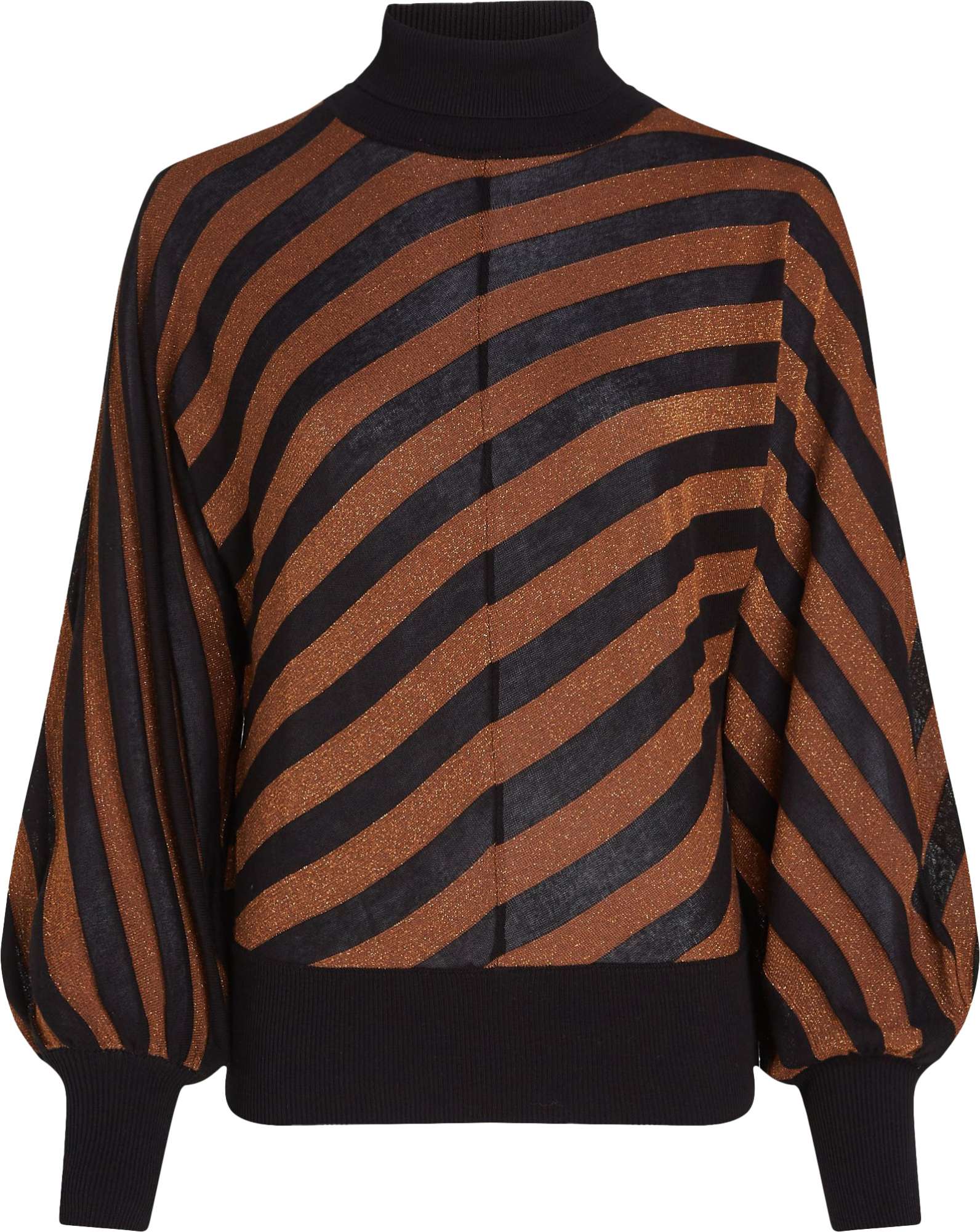 King Louie Tina top spiro stripe copper