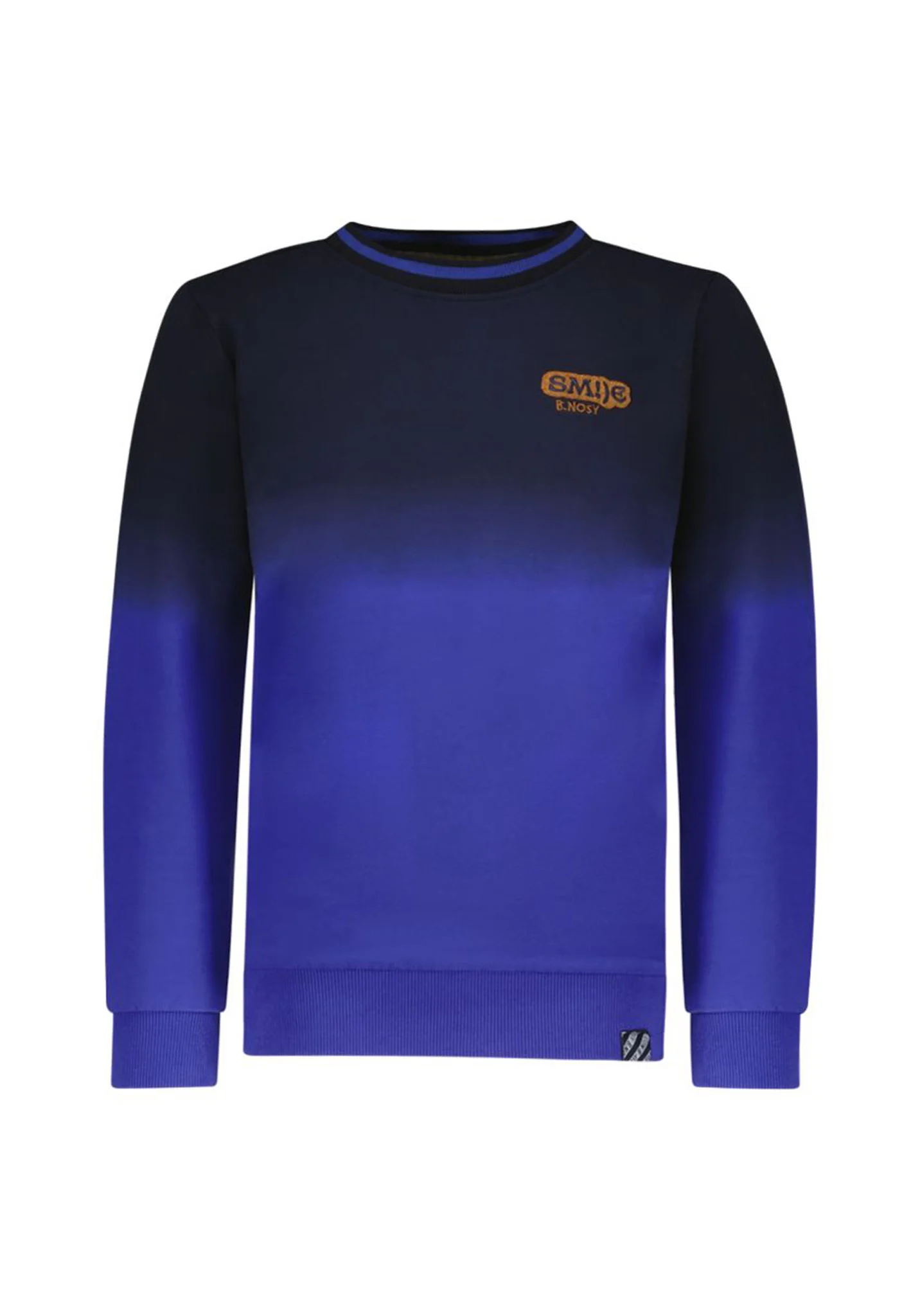 B.Nosy Jongens sweater stephan ombre royal