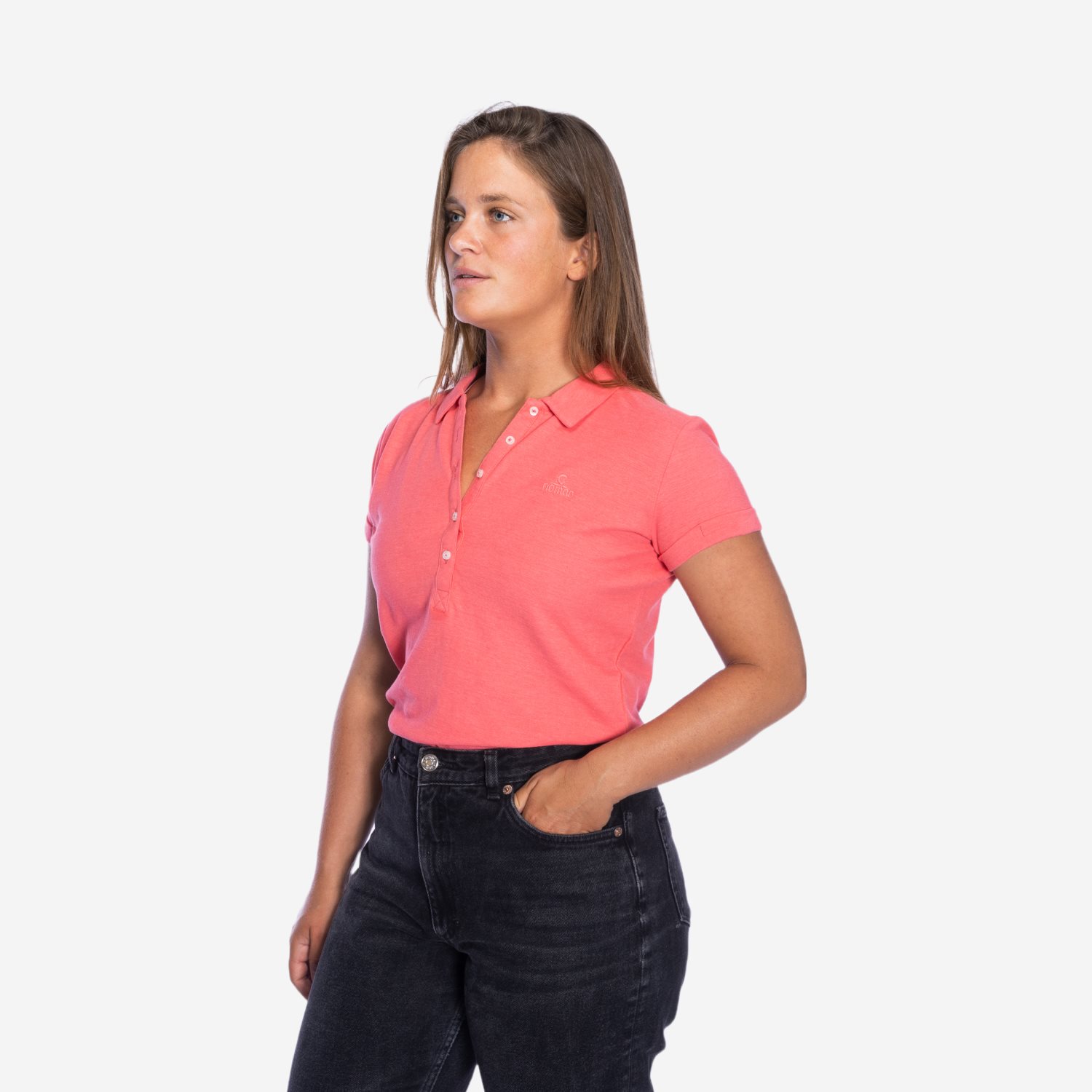 Nomad Polo dames | coral